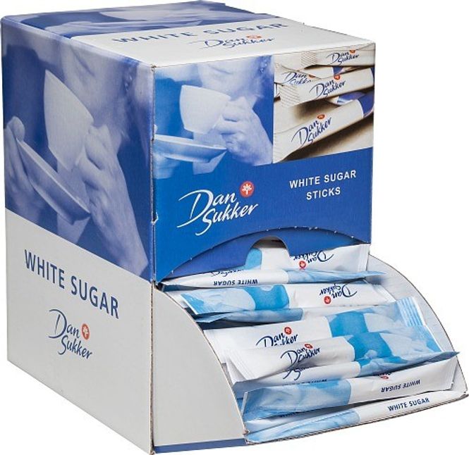 Hovedbilde Dansukker hvite sukkersticks